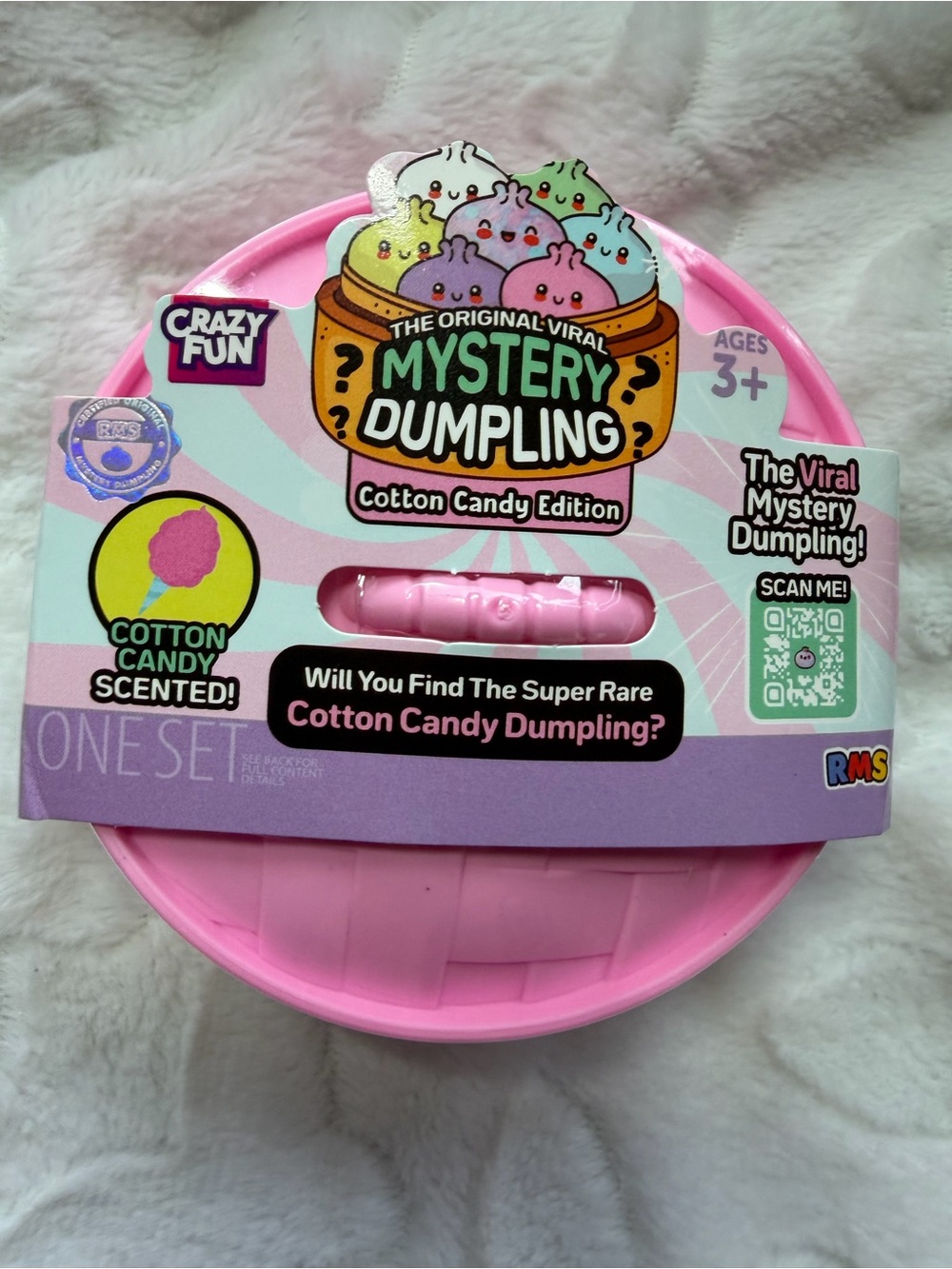 🍭🥟 RMS Crazy Fun – Original Viral Mystery Dumpling | Cotton Candy Edition 💕✨